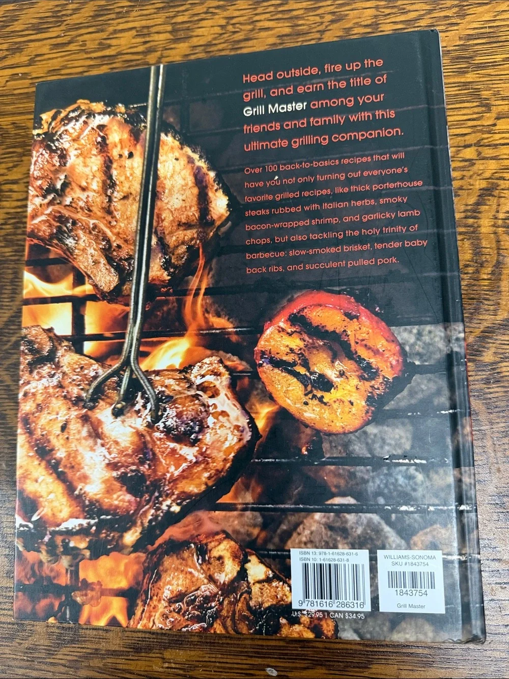 Williams-Sonoma Grill Master Cookbook Hardcover